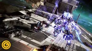 9 Minutes of Gundam Rogue Orbit Gameplay (Assault Sword, Sword Lance, Wipe Sword)