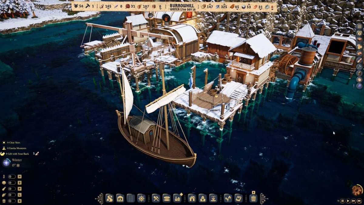 Mousey city-builder Whiskerwood gets a bit wetter today with a hefty nautical update that lets your rodent kingdom venture out on the open seas