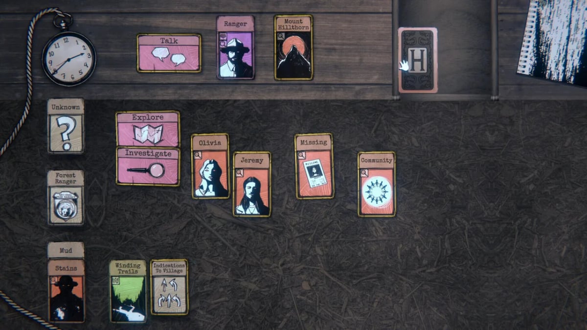 Solve a mountain mystery via the medium of creepy cards in Hillthorn, which has an excellent demo