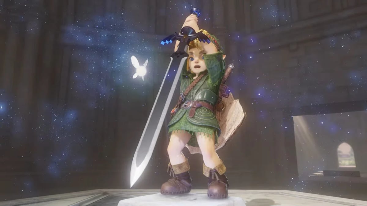 Why Is Link The Only Character Who Looks Like A Freak In The Ocarina Of Time Remake?