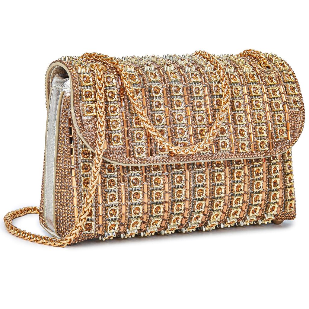 BBTT.ful Rhinestone Crystal Evening Shoulder Bag