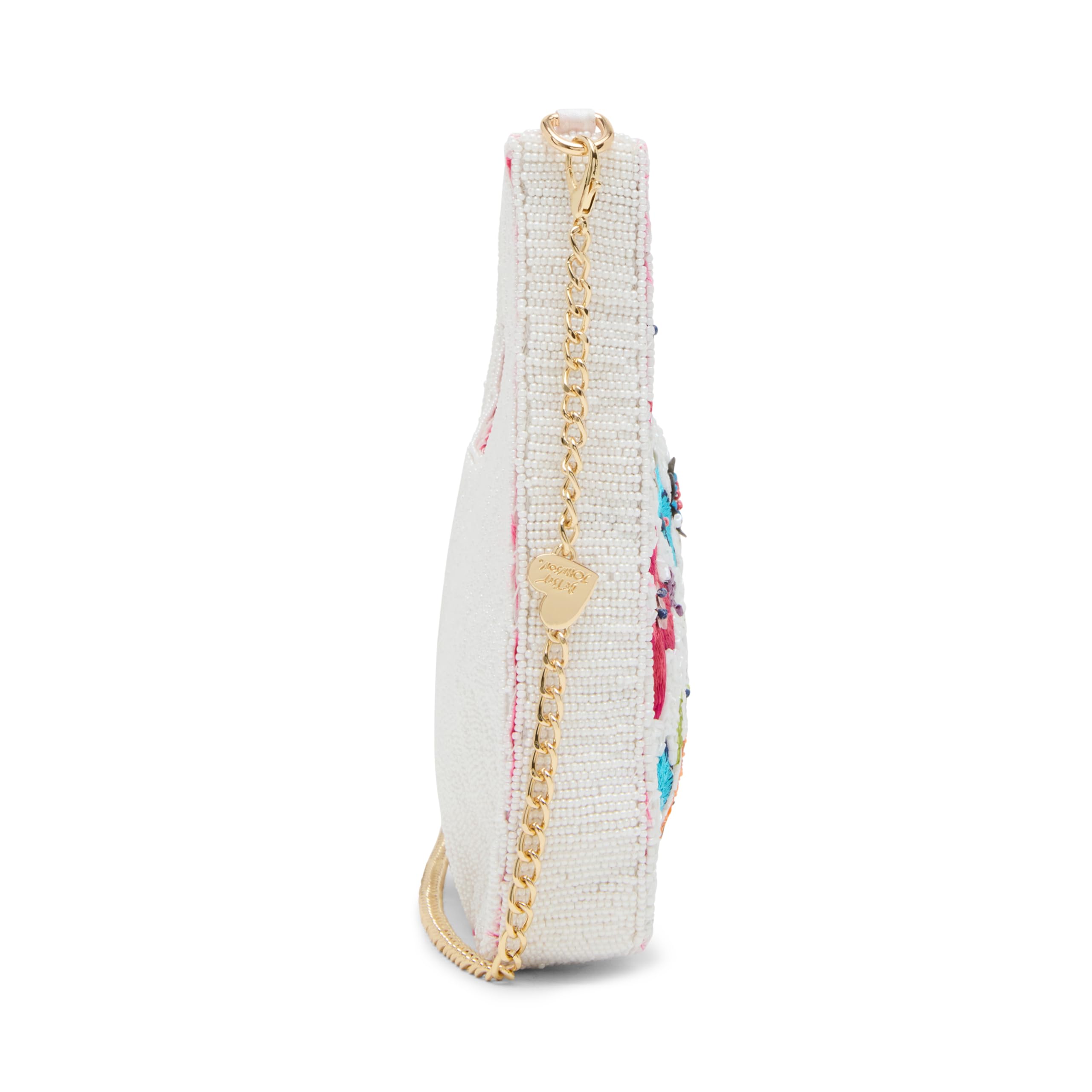Betsey Johnson Multi-Colored Beaded Floral Handbag