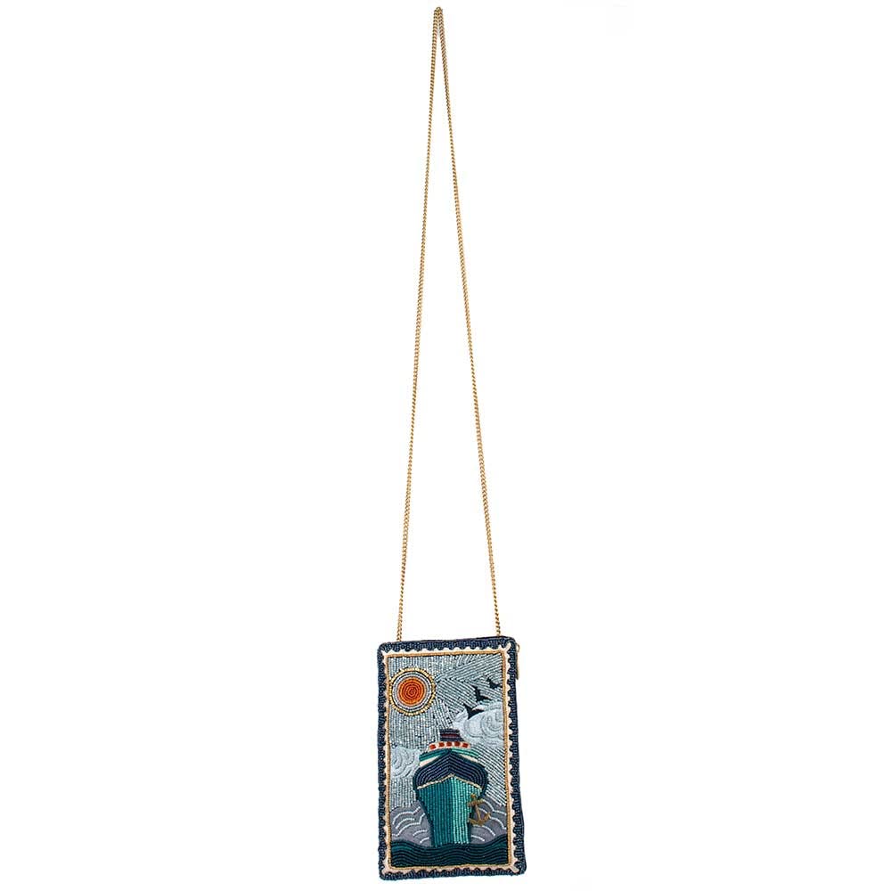 Mary Frances On Board Multi-Color Crossbody Phone Bag
