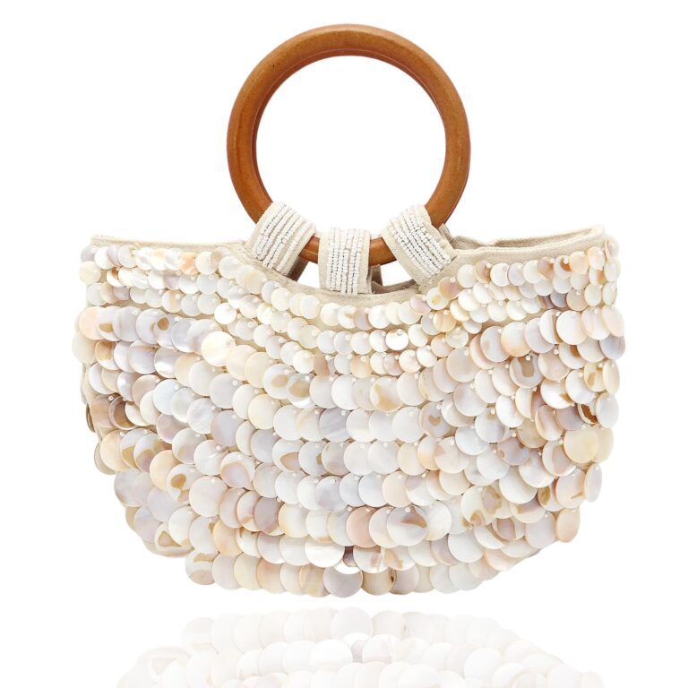 Miuco Handmade Seashell Purse