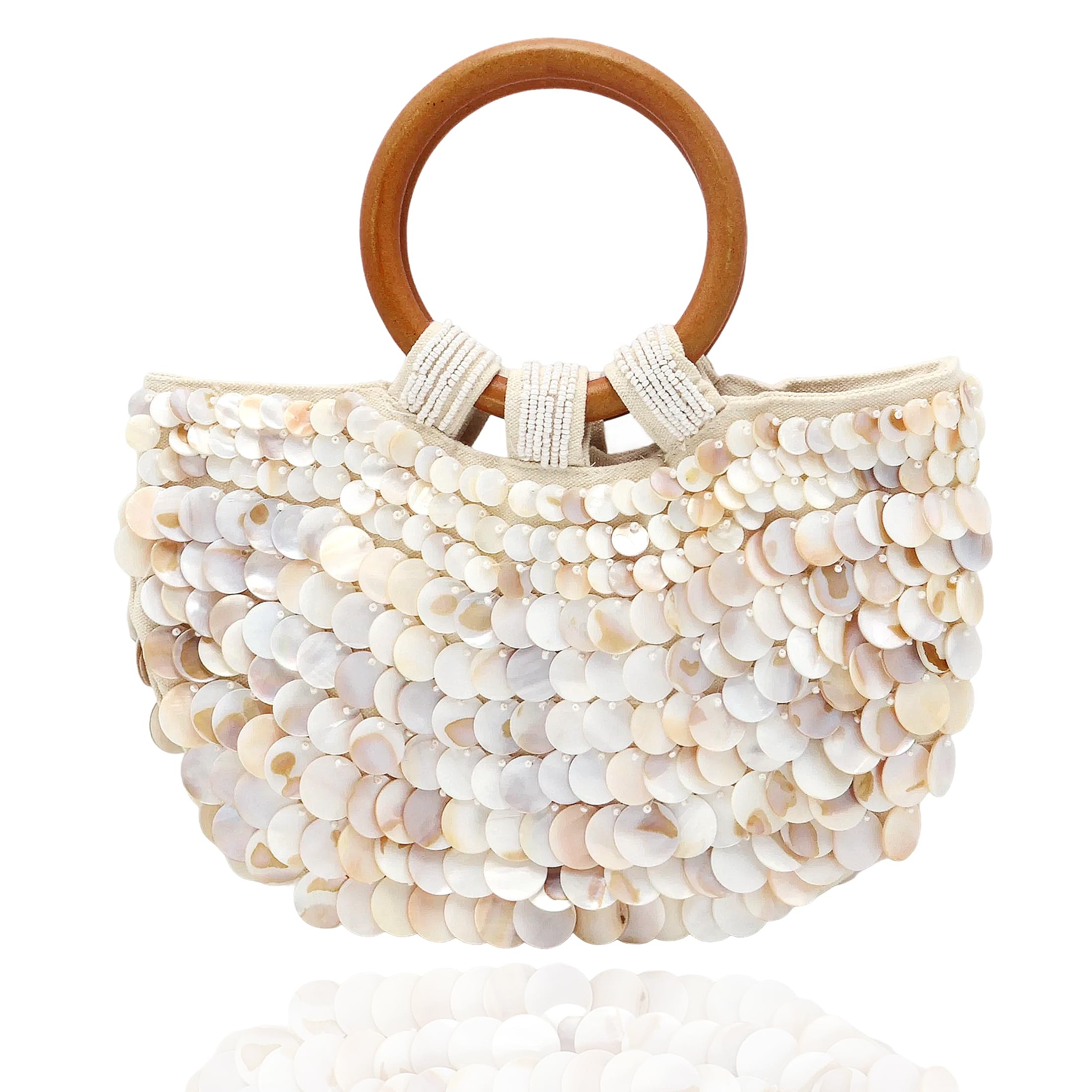 Miuco Handmade Seashell Purse
