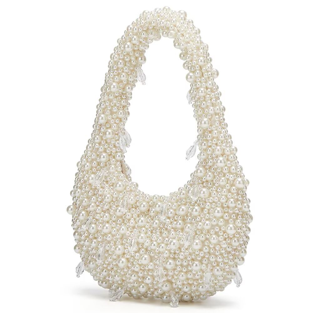 Trendy Pearl Shoulder Purse