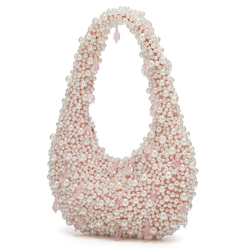 Trendy Pearl Shoulder Purse