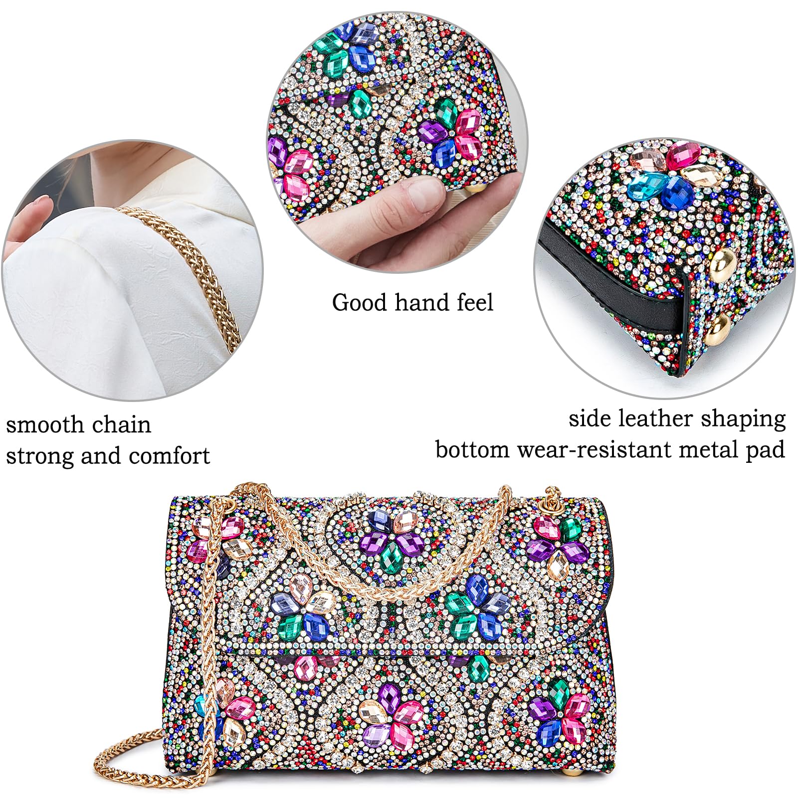 BBTT.ful Full Flower Evening Handbag