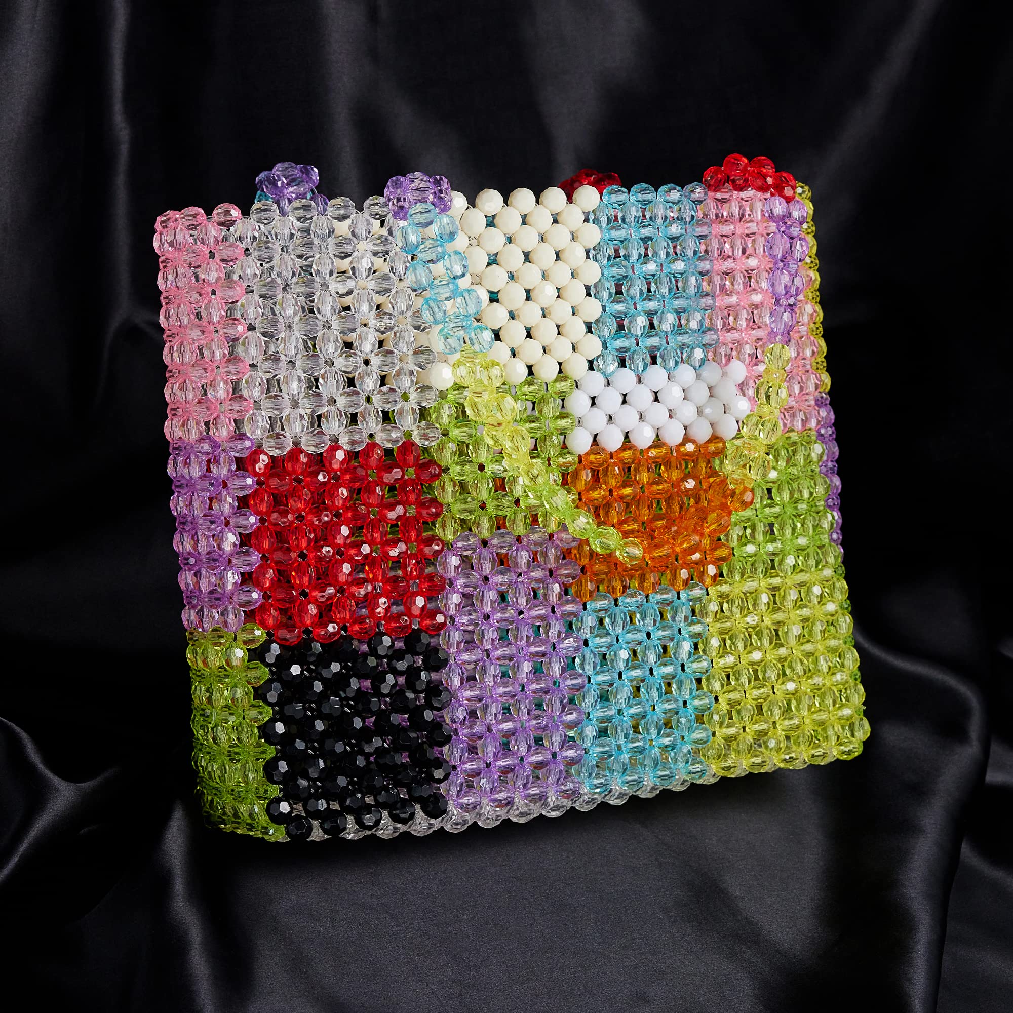 Grandxii Handmade Acrylic Beaded Tote Bag