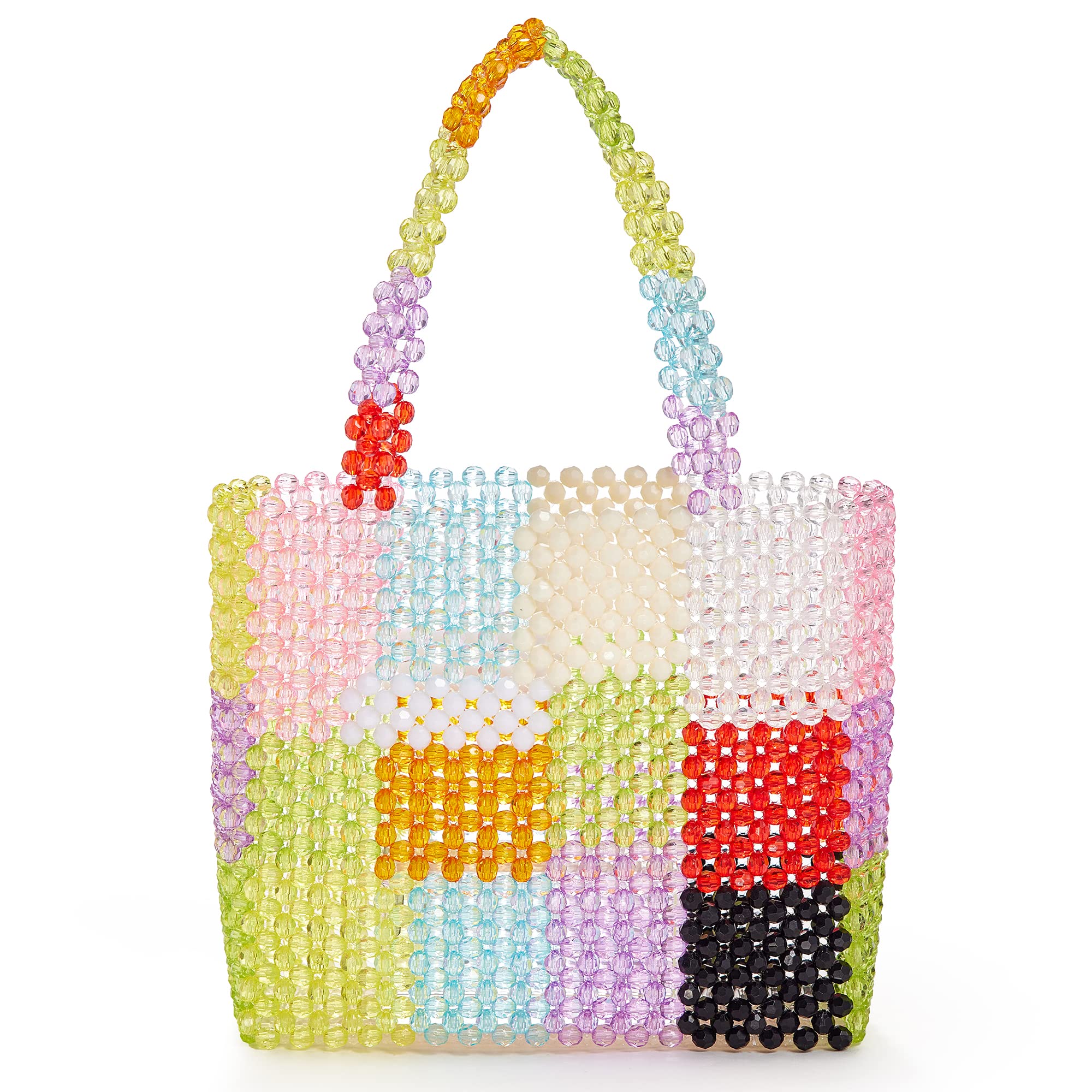 Grandxii Handmade Acrylic Beaded Tote Bag