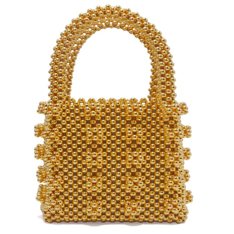 Miuco Women's Handmade Beaded Tote Bags