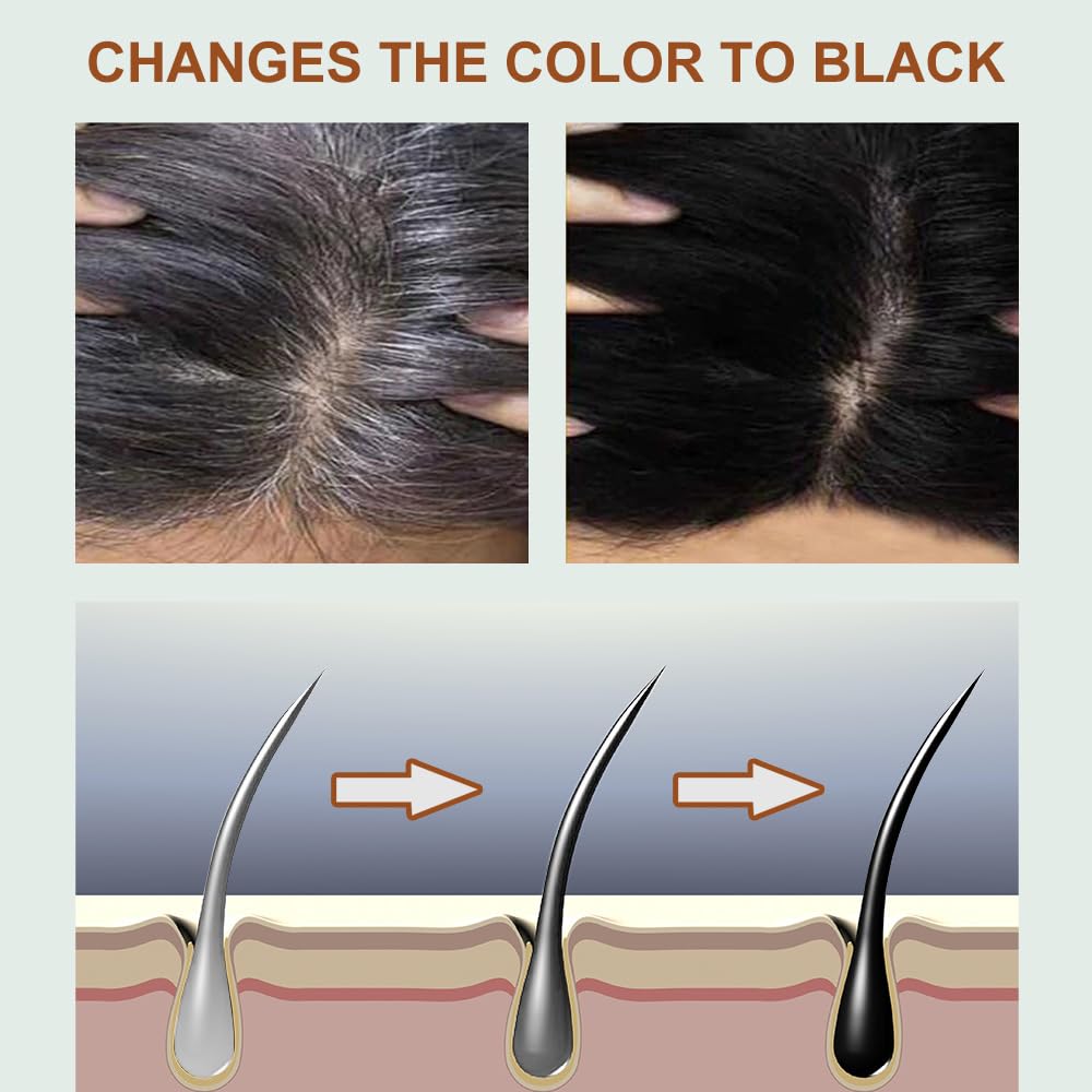 Natural Hair Dye Shampoo