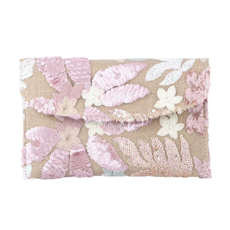 Oweisong Floral Clutch Purses